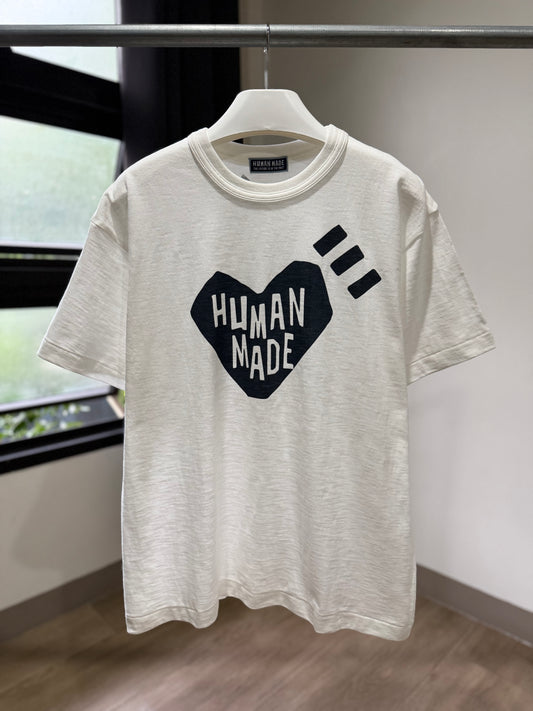 Human Made Ningensei Aizome Tee (White)