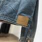 AMI de Coeur Zipped Denim Jacket