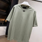 Prada Mid Logo Cotton T-Shirt (Sage)
