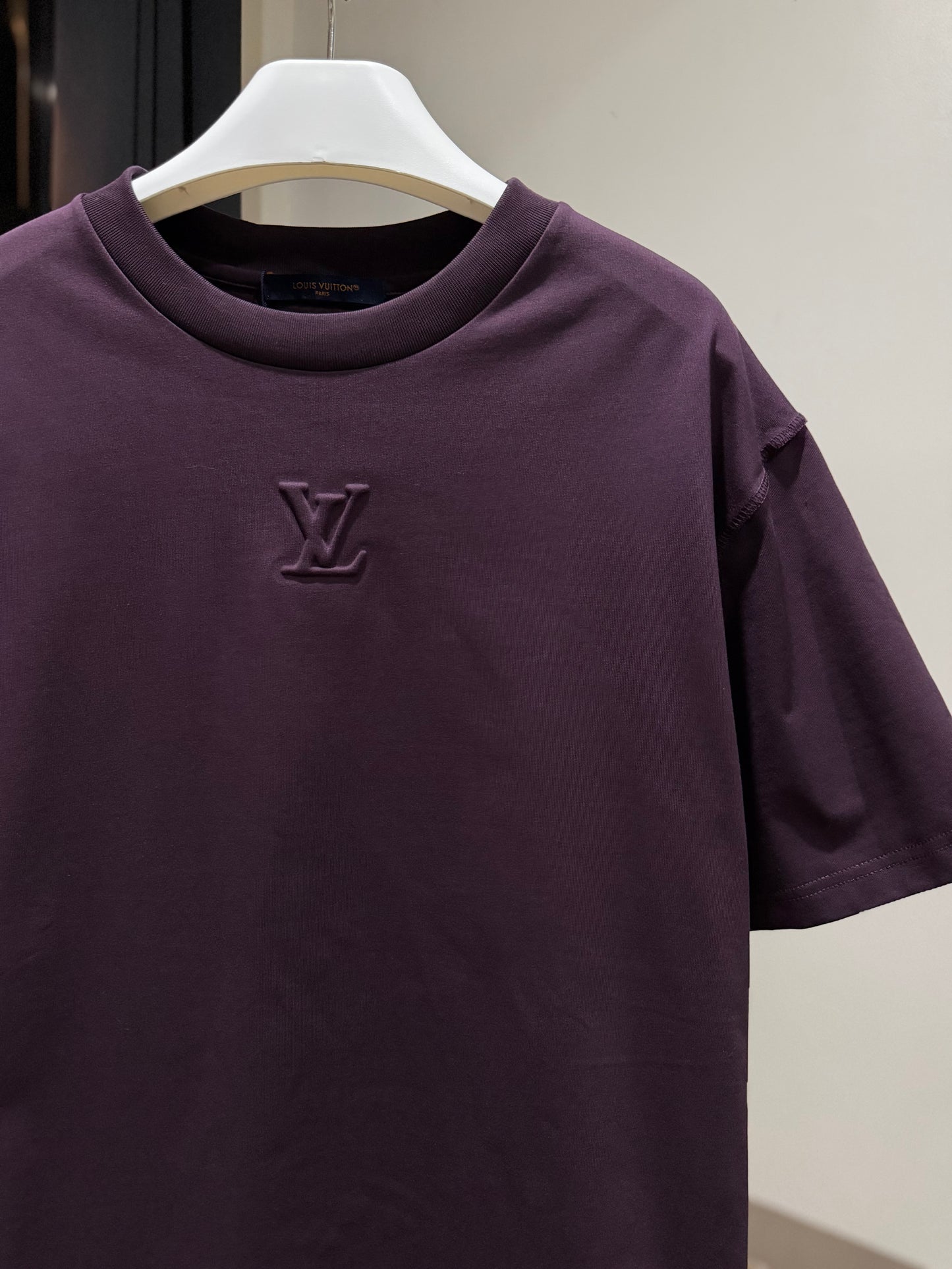Louis Vuitton Embossed T-Shirt (Plum)
