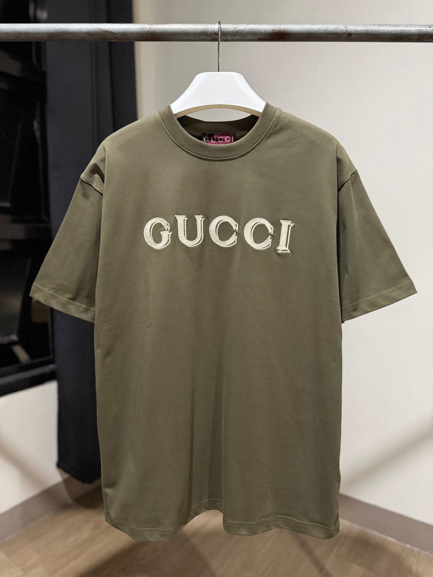 Gucci Embroidered Logo T-Shirt
