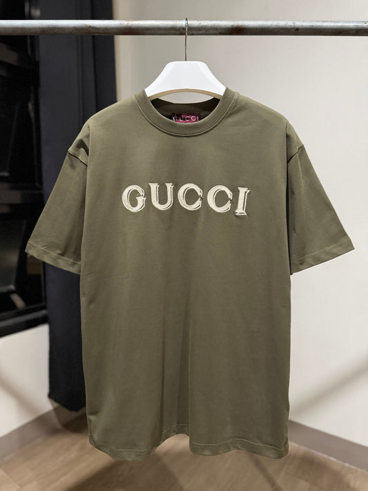 Gucci Embroidered Logo T-Shirt