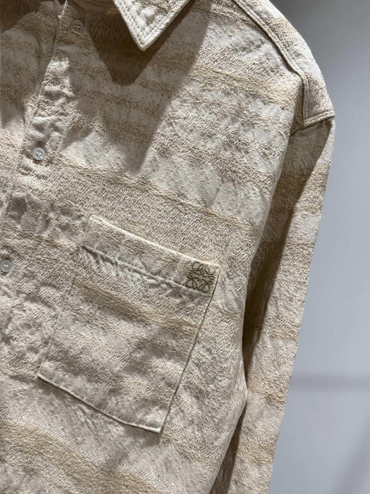 Loewe | Paula Ibiza Cotton Denim Shirt (Sand)
