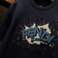 Fendi Cotton Blue T-Shirt (Embroidered)