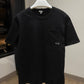 Loewe Anagram Pocket Cotton T-Shirt (Black)