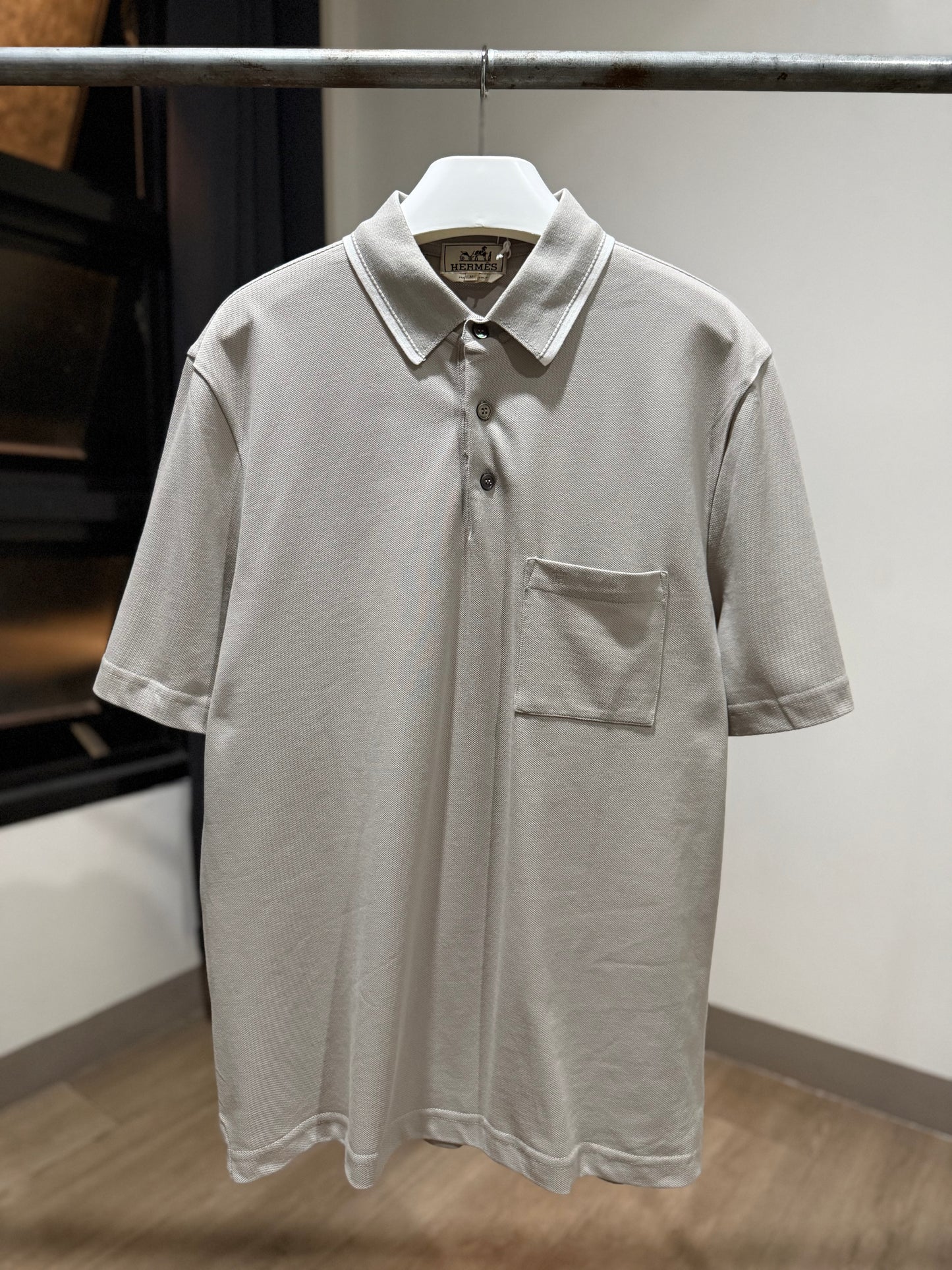 Hermes Polo Shirt (Mastic)