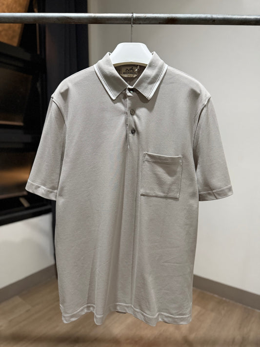 Hermes Polo Shirt (Mastic)