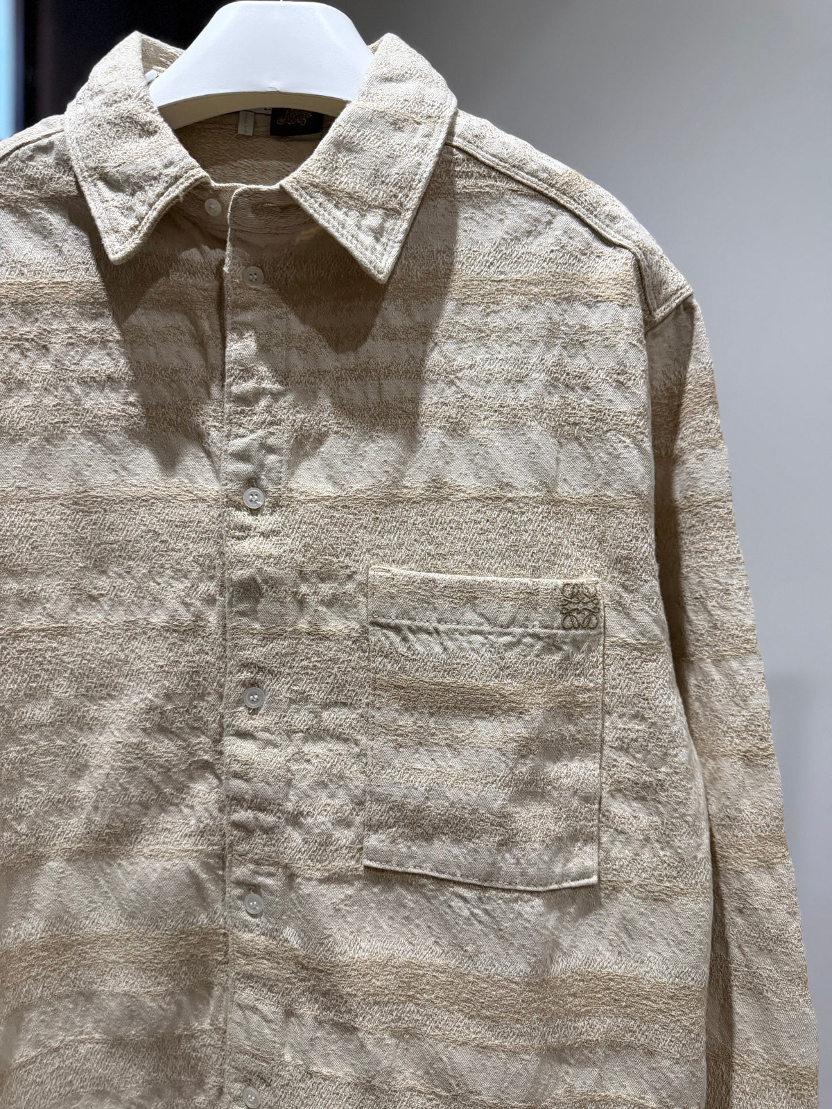Loewe | Paula Ibiza Cotton Denim Shirt (Sand)