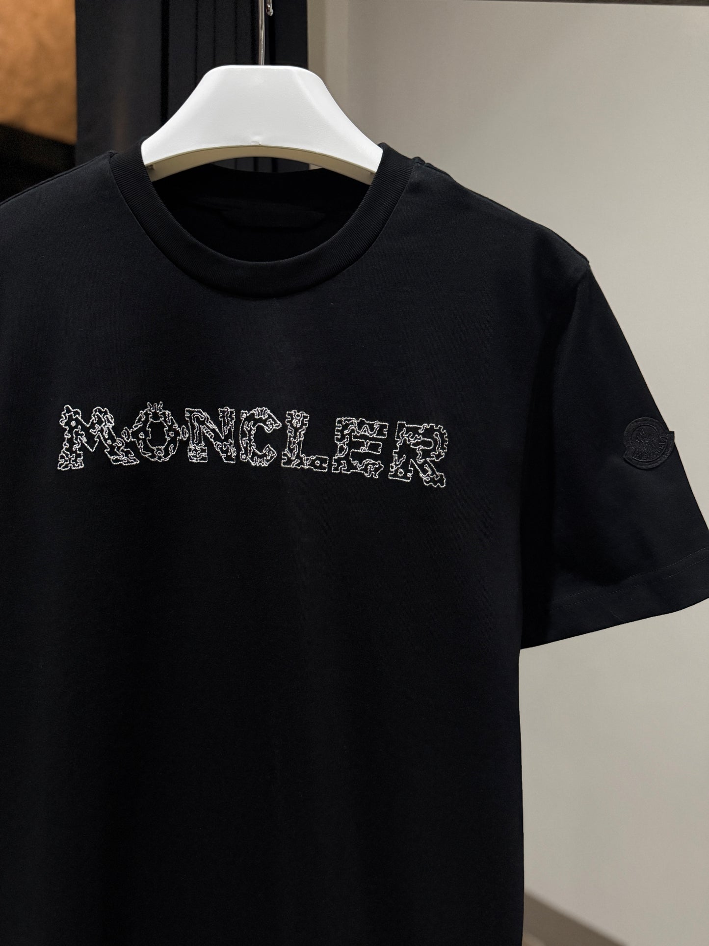 Moncler Space Embroidered T-Shirt
