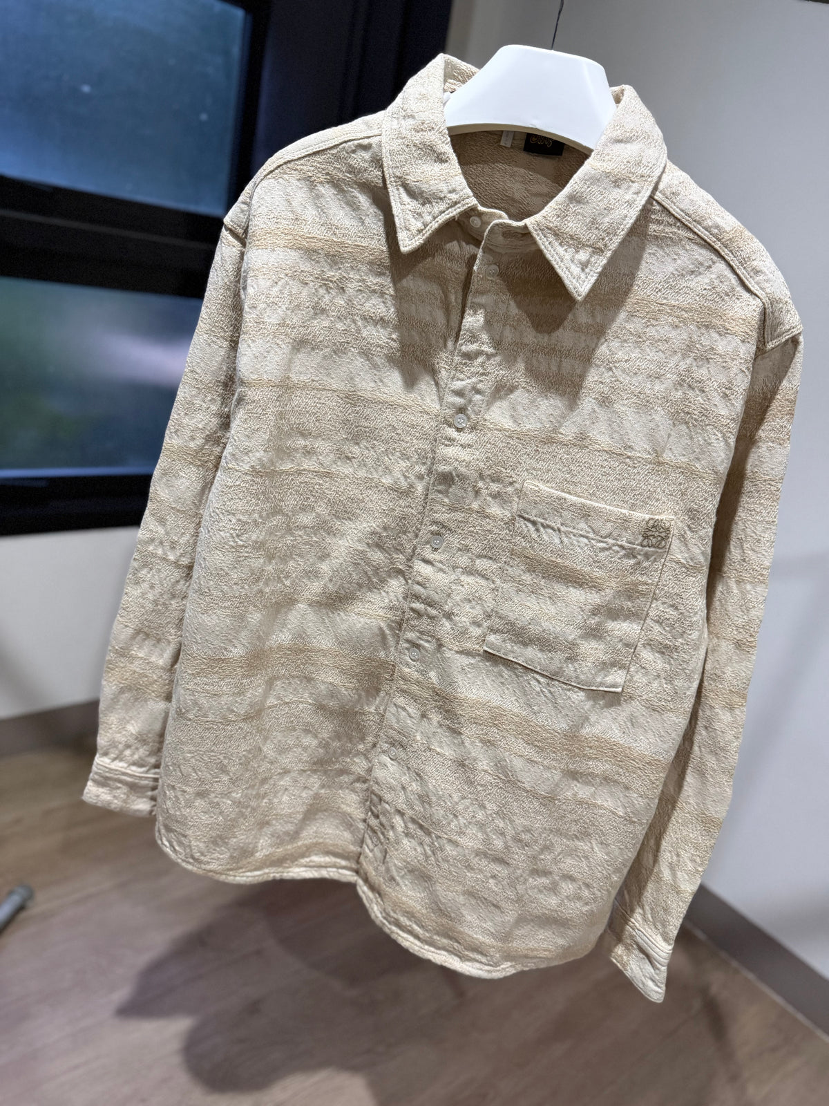 Loewe | Paula Ibiza Cotton Denim Shirt (Sand)