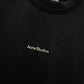 Acne Studios Embroidered Logo T-Shirt (Black)