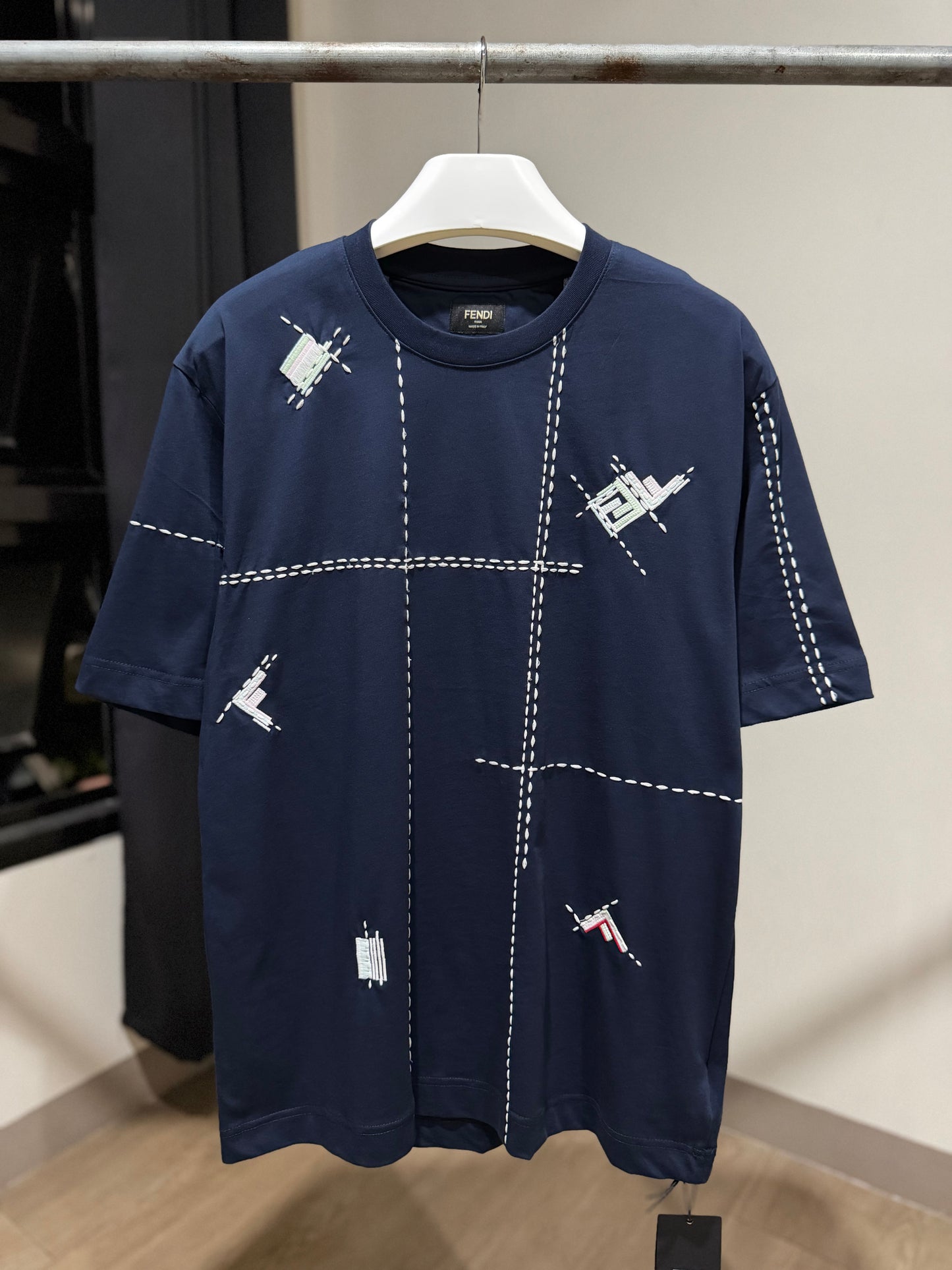 Fendi T-Shirt (Dark Blue)