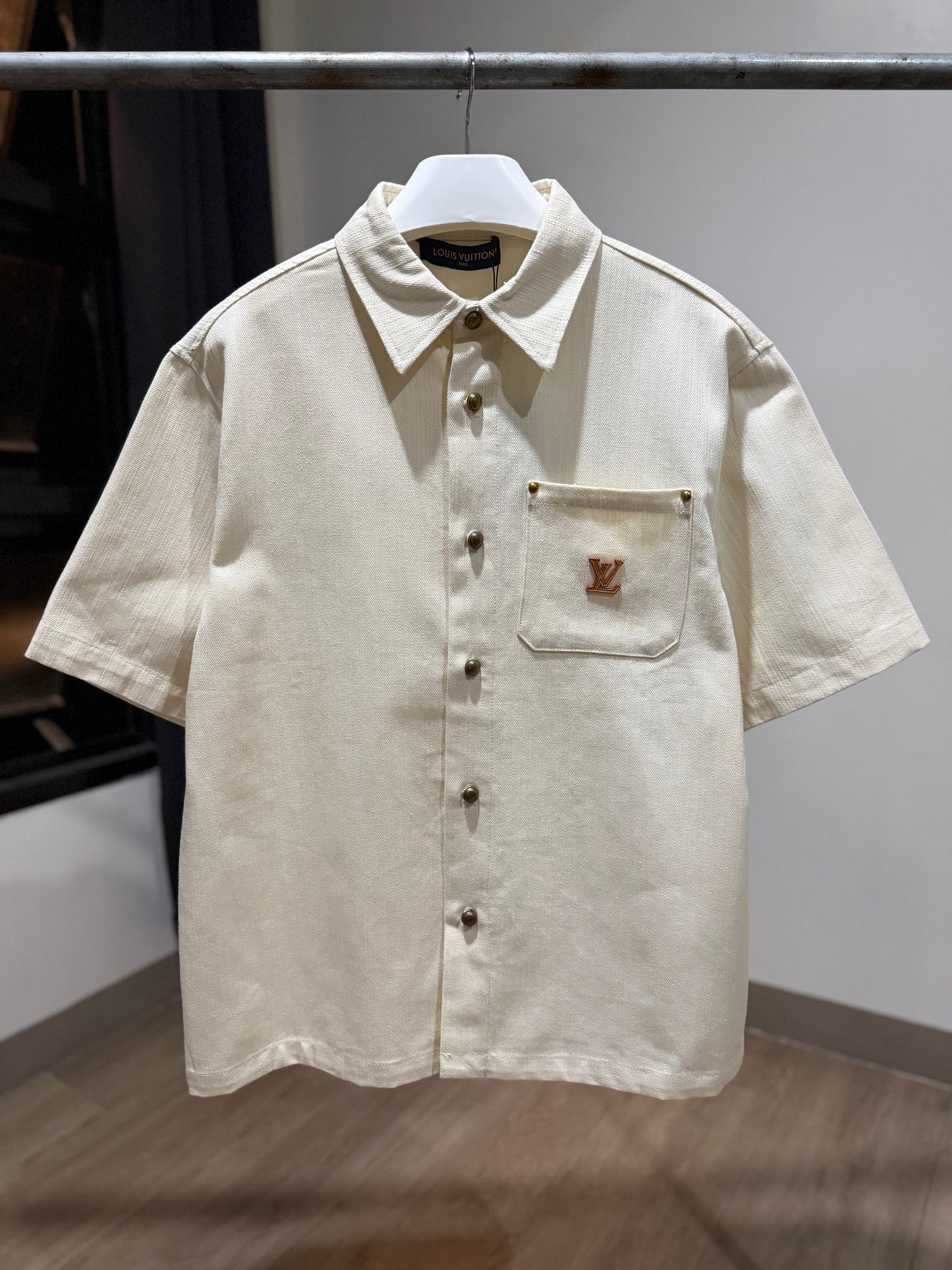 Louis Vuitton Short Sleeved Cotton Shirt