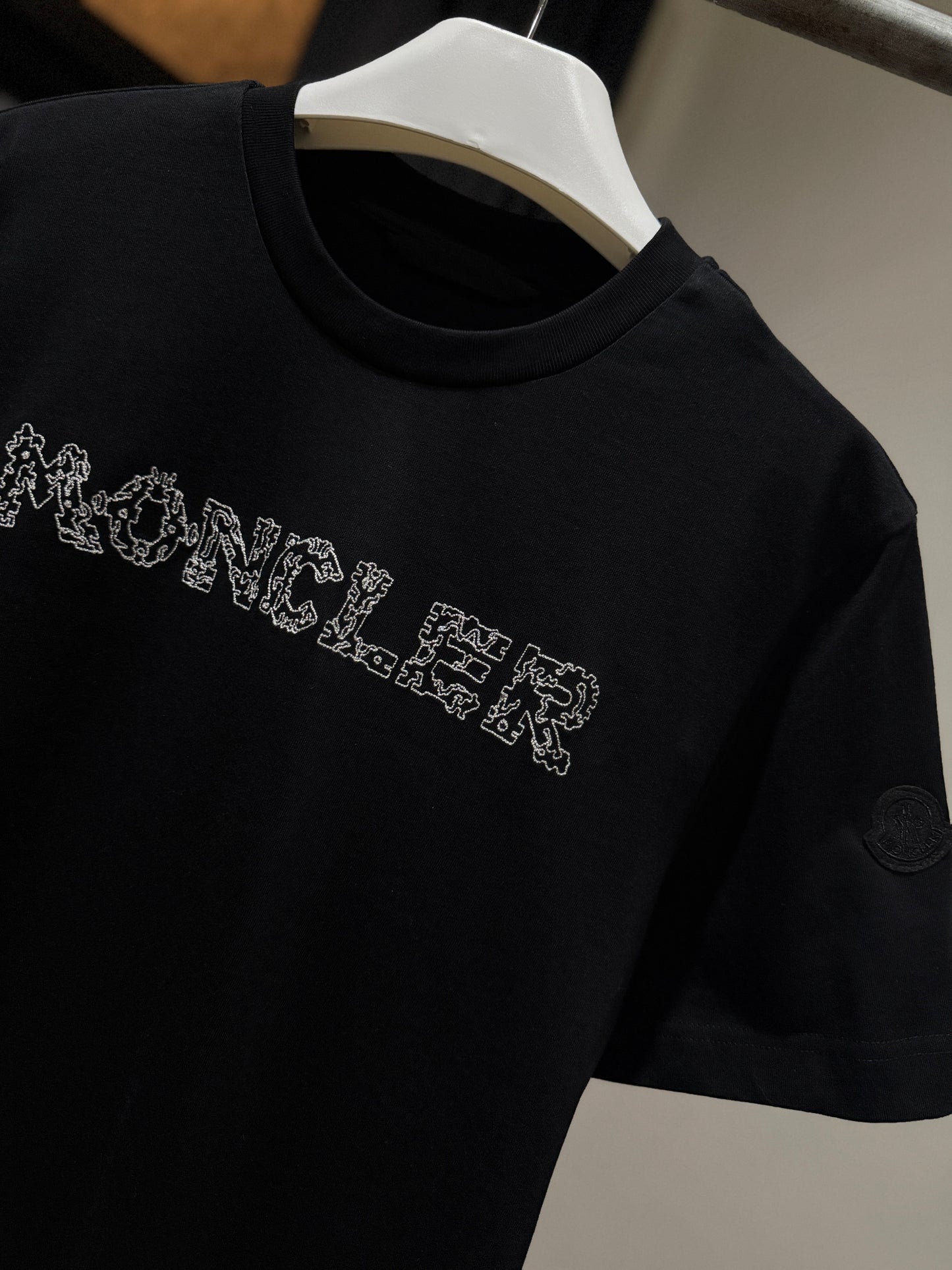 Moncler Space Embroidered T-Shirt
