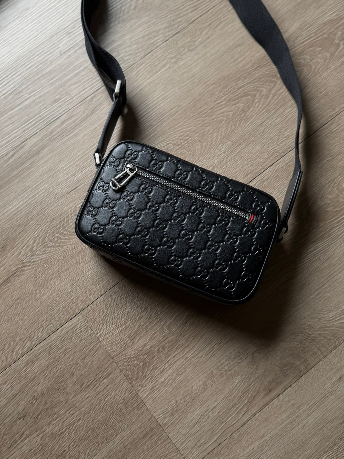 Gucci GG Emblem Small Crossbody Bag