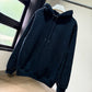 Dior Oblique Cotton Hoodie (Navy)
