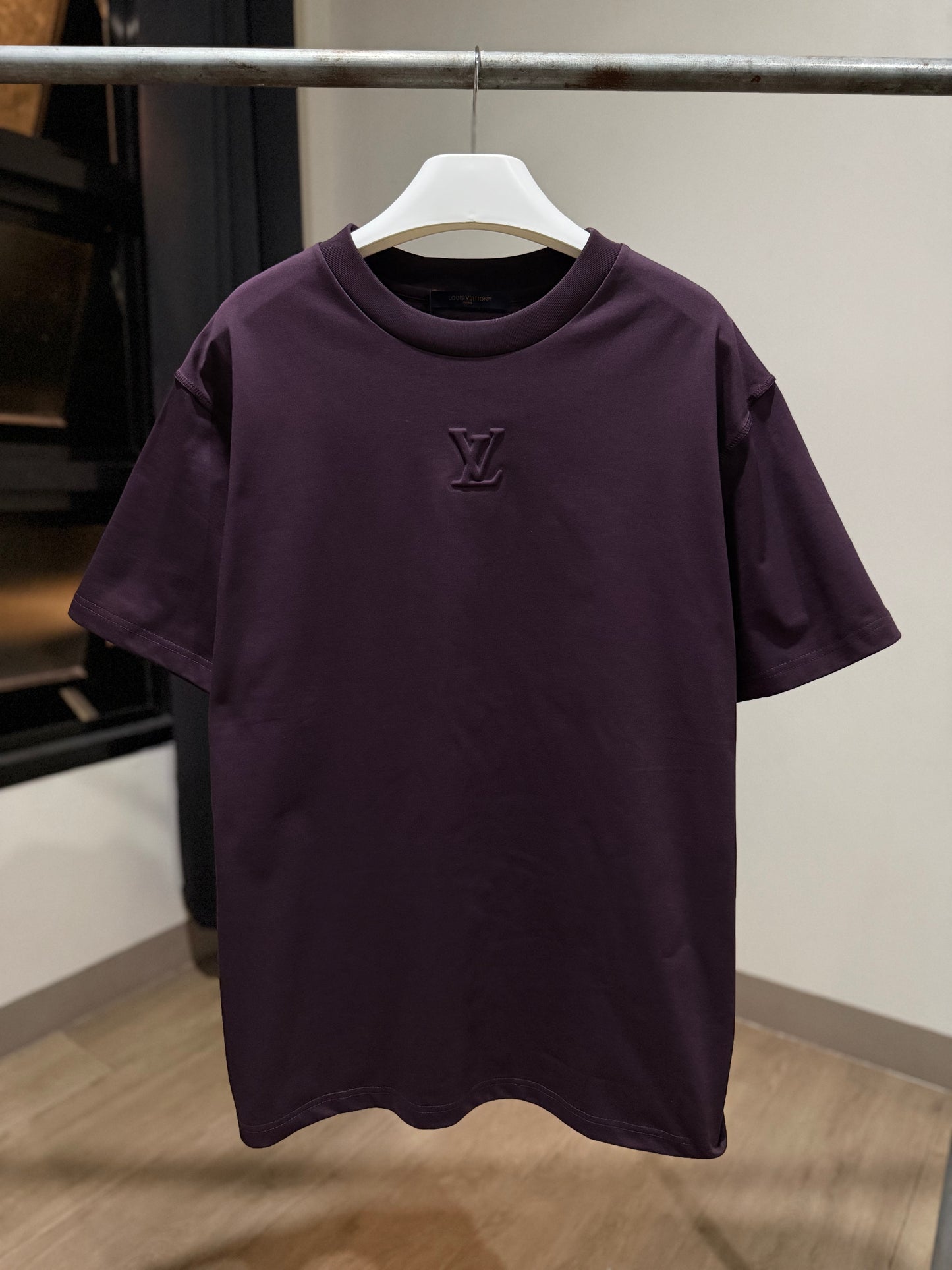 Louis Vuitton Embossed T-Shirt (Plum)