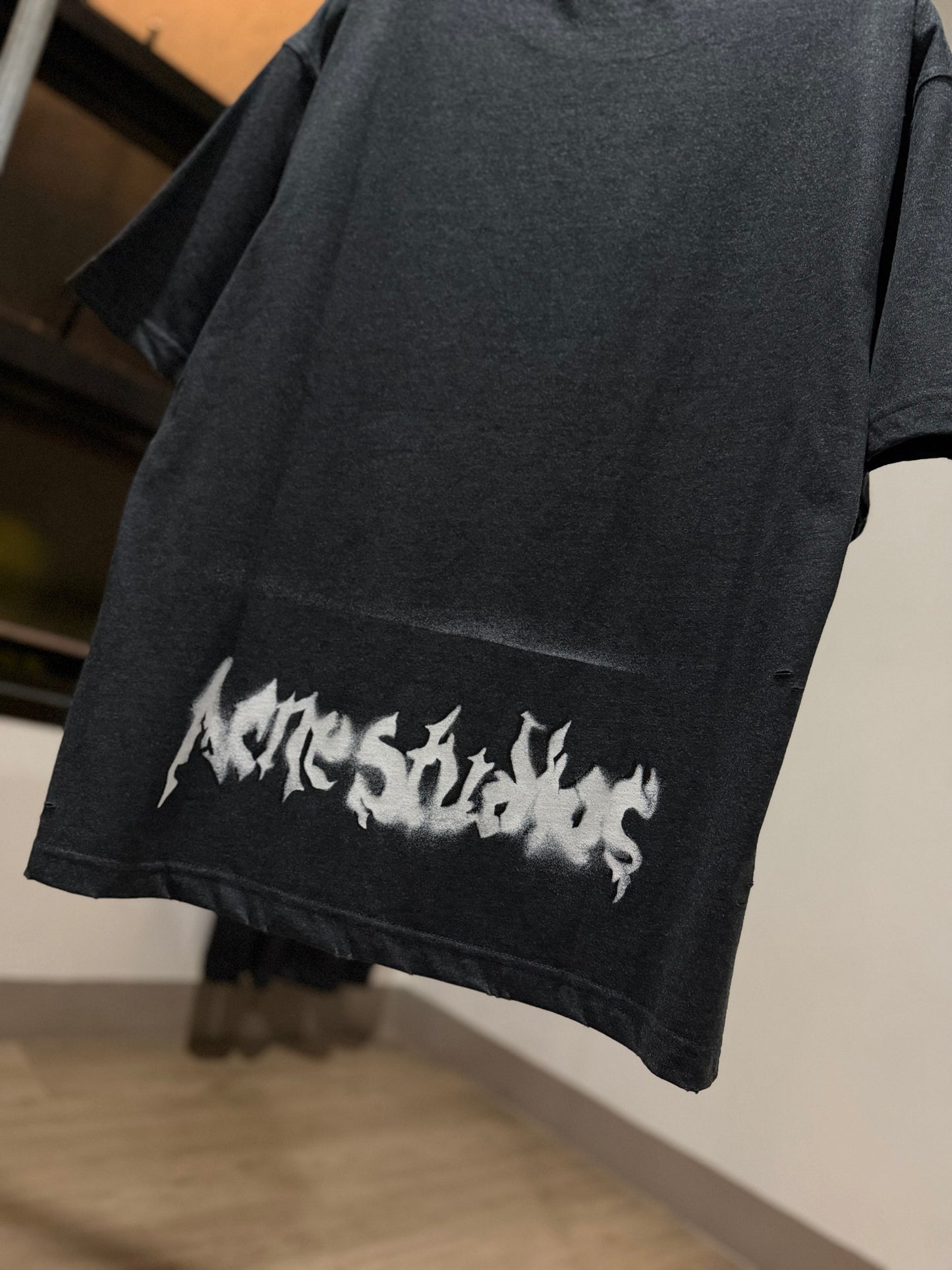 Acne Studios Gothic Logo T-Shirt (Faded)