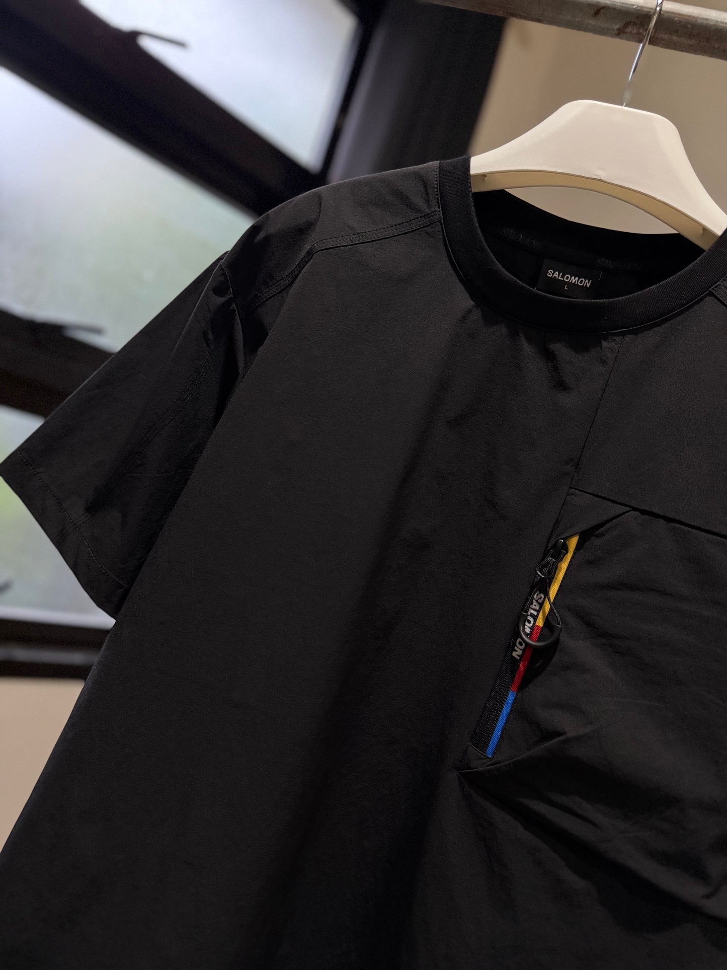 Salomon Pocket Blast Cool Touch Tee (Black)