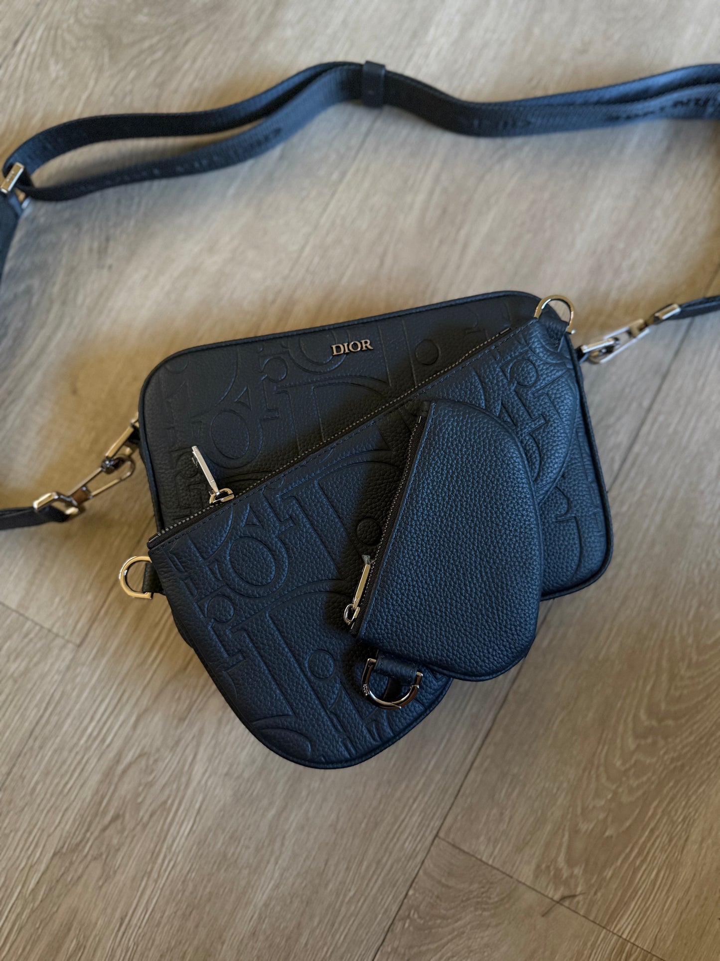 Dior Saddle Triple Pouch