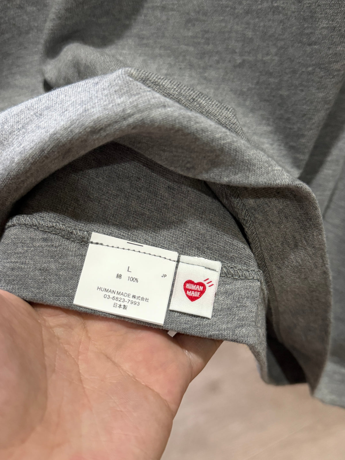 Human Made Graphic Tee (Gray)