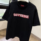 Supreme Satin Applique Tee (Black)