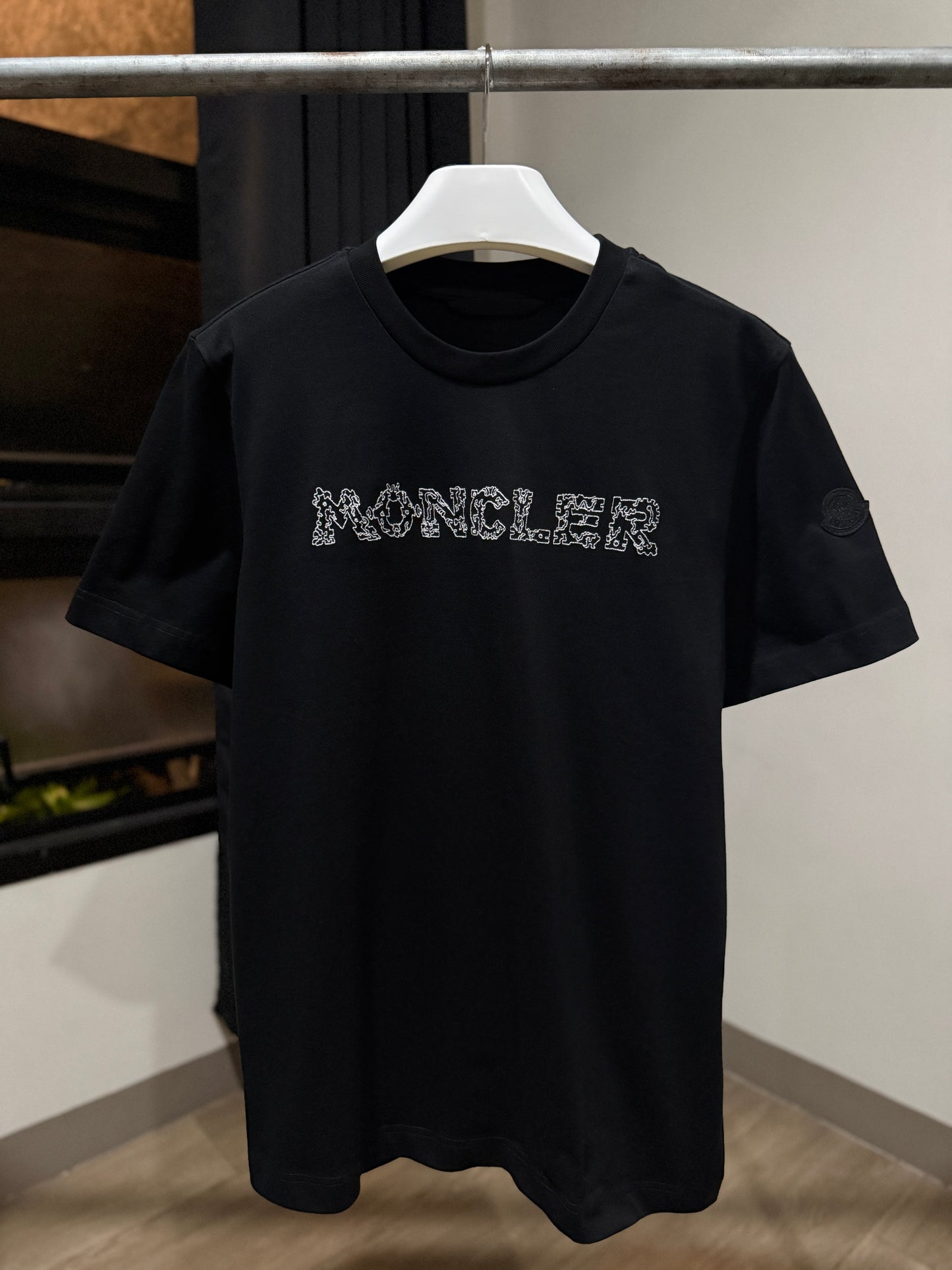 Moncler Space Embroidered T-Shirt