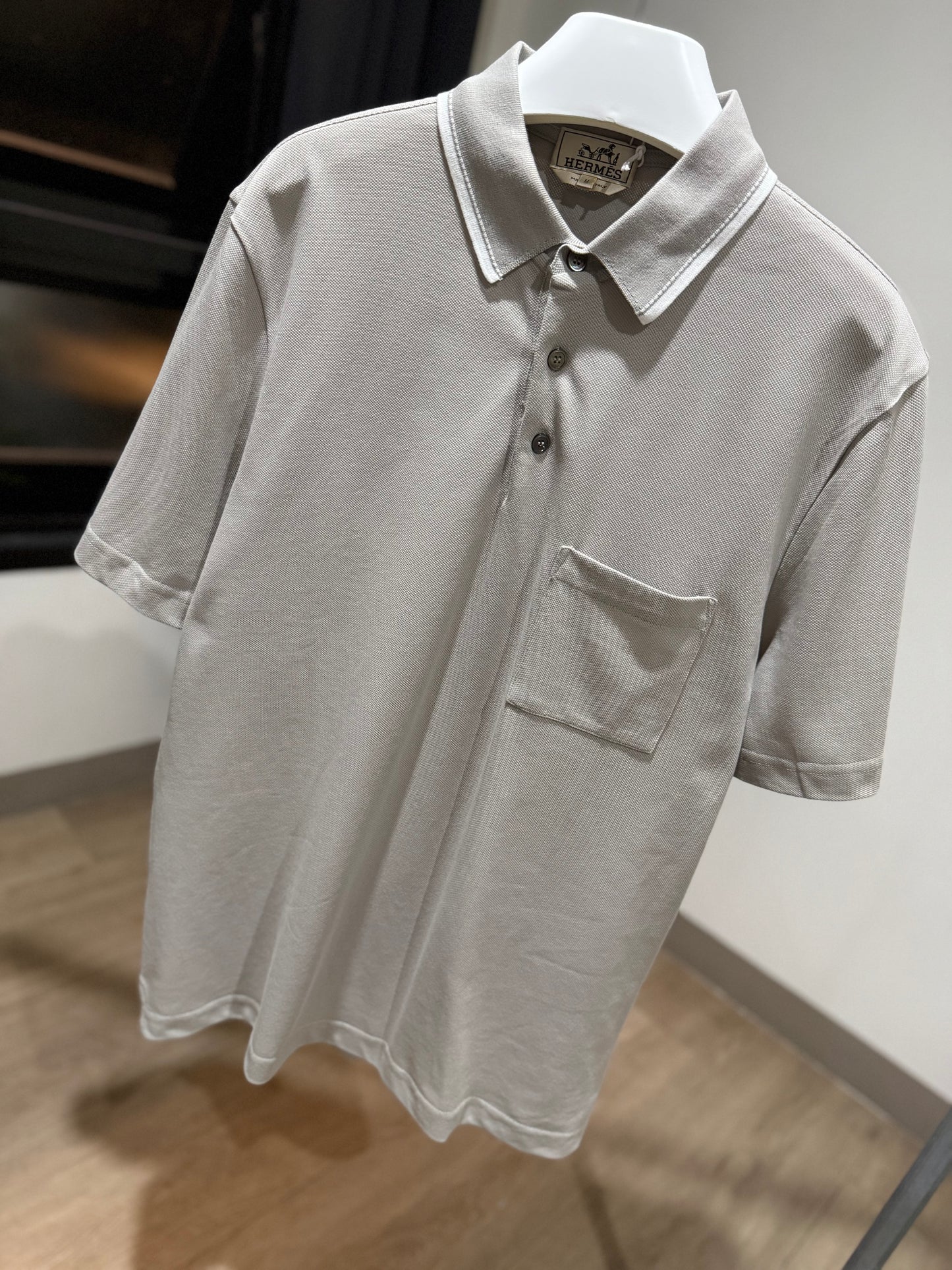 Hermes Polo Shirt (Mastic)