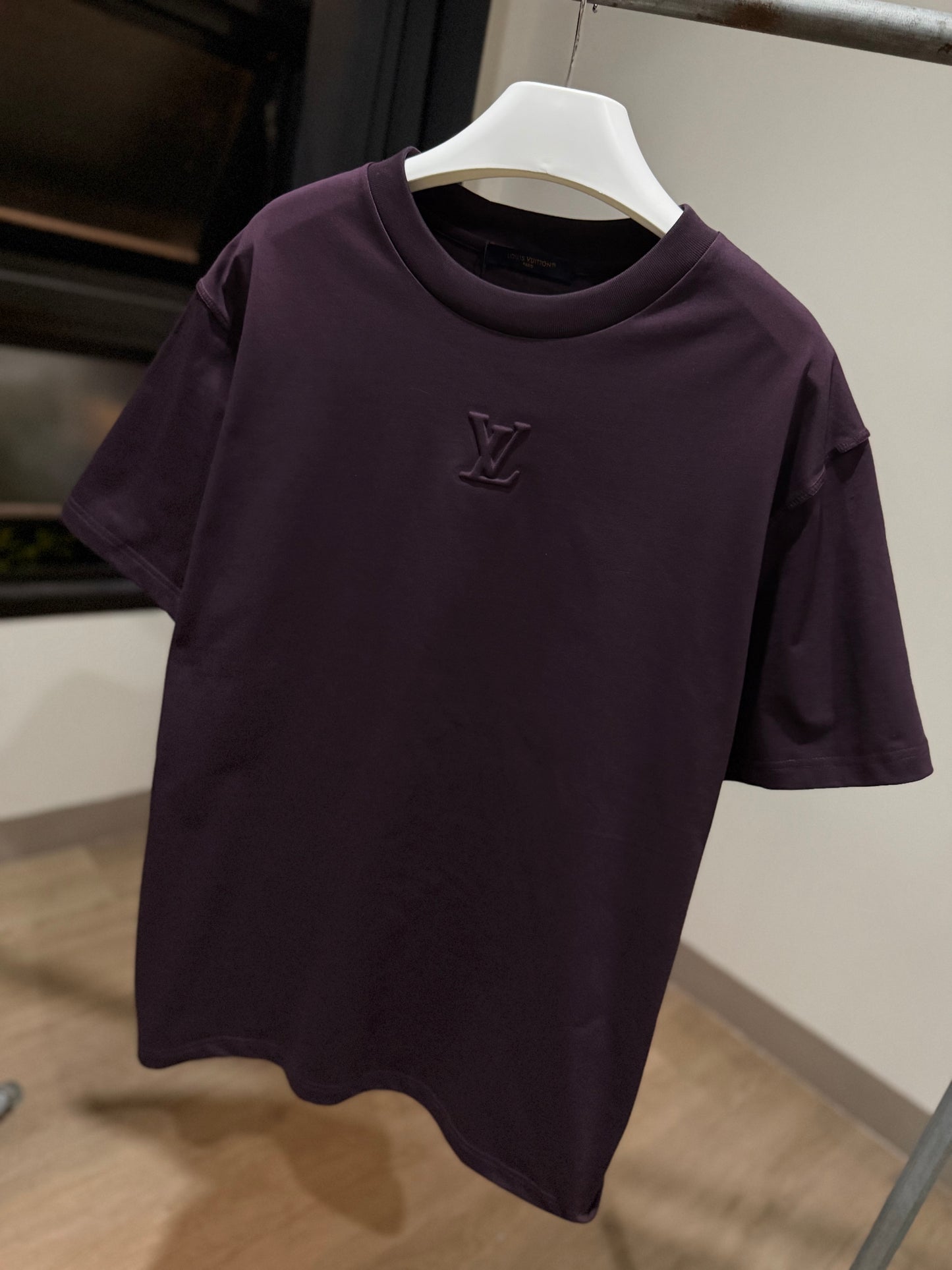 Louis Vuitton Embossed T-Shirt (Plum)