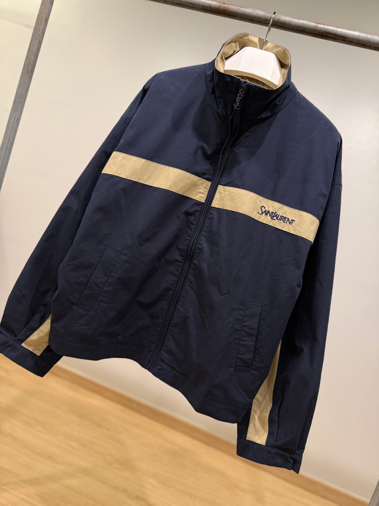 Saint Laurent Jacket (Mastic/Navy)