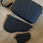 Dior Saddle Triple Pouch