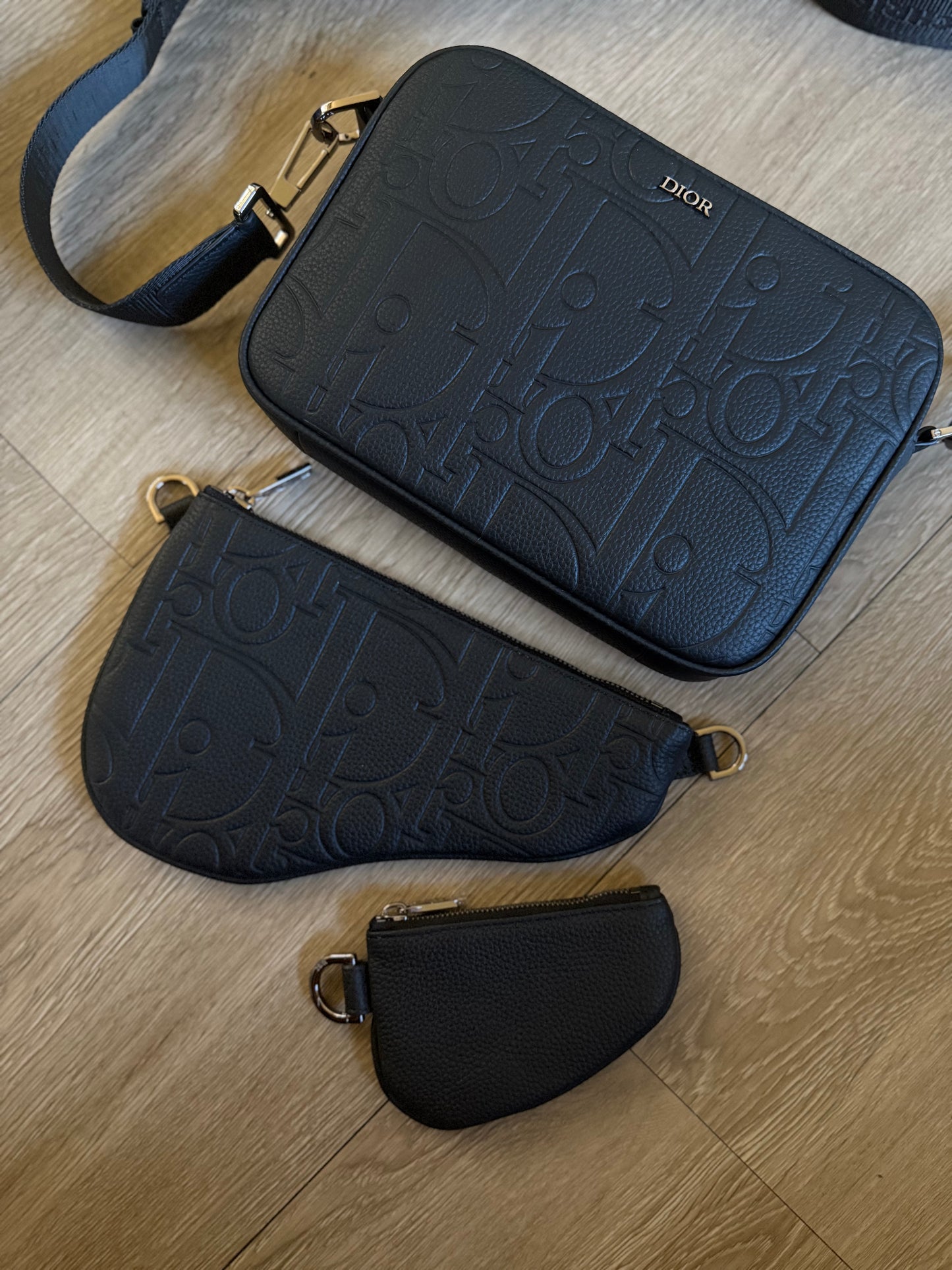Dior Saddle Triple Pouch