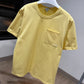 Loewe Anagram Pocket Cotton T-Shirt (Yellow)