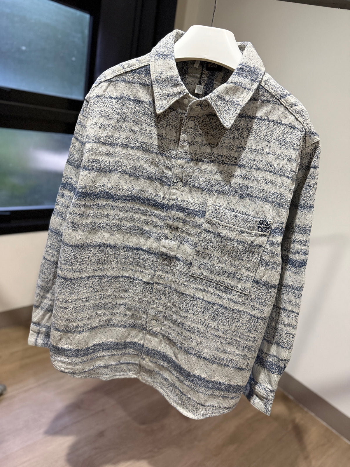 Loewe | Paula Ibiza Cotton Denim Shirt (Blue)