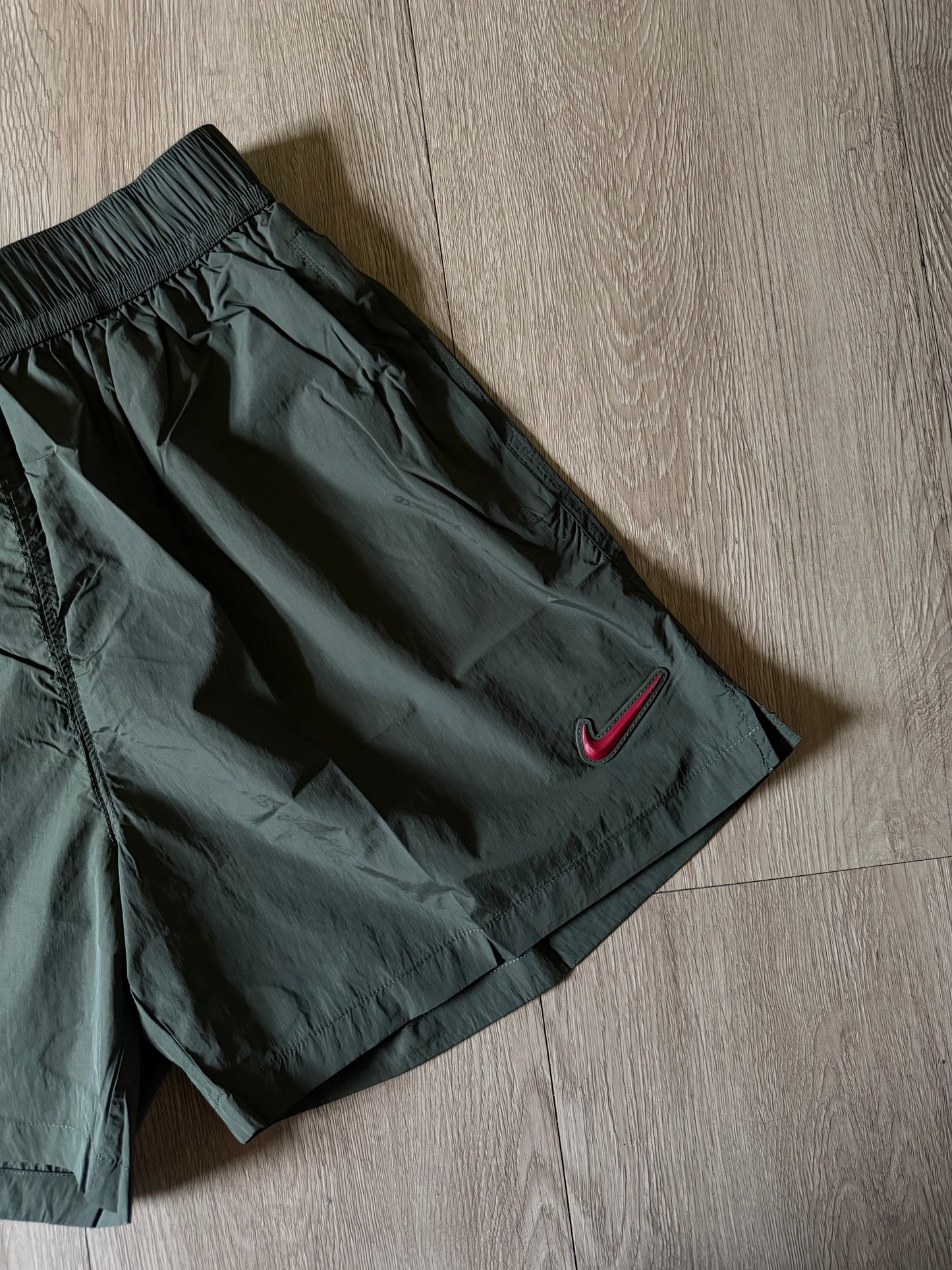 Nike NOCTA Cardinal Nylon Shorts (Olive)
