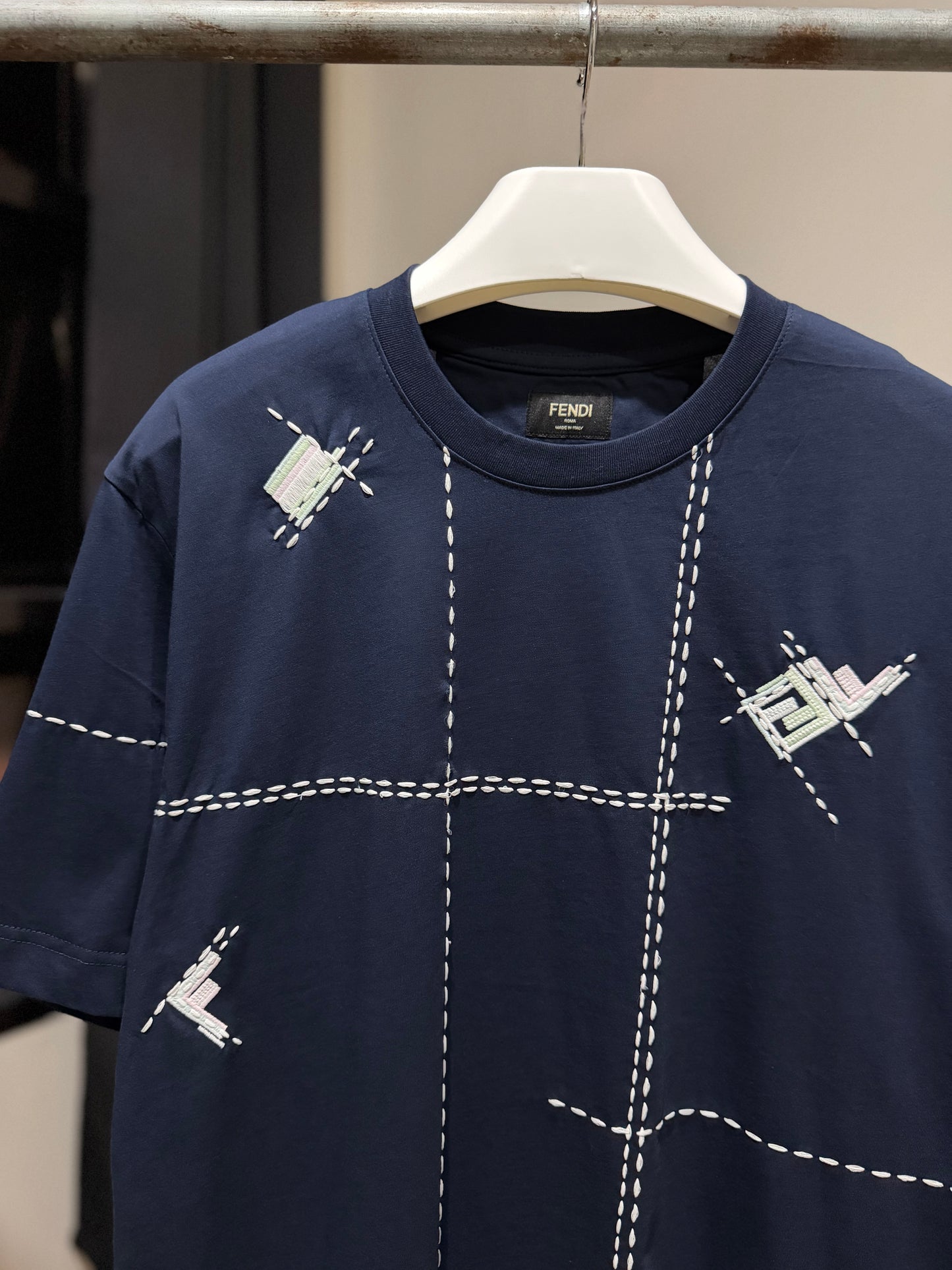 Fendi T-Shirt (Dark Blue)