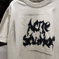 Acne Studios Gothic Logo T-Shirt (Dusty White)