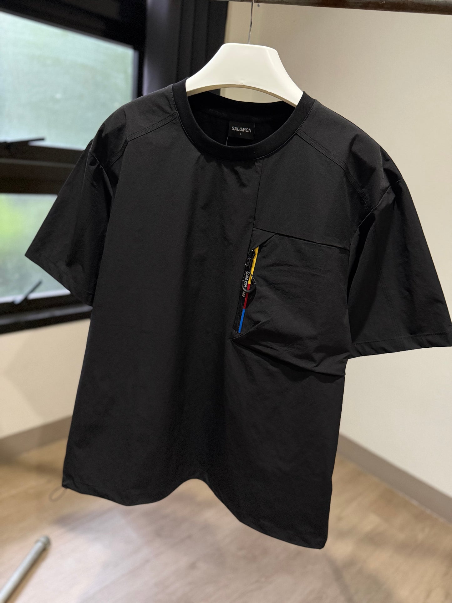 Salomon Pocket Blast Cool Touch Tee (Black)