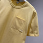 Loewe Anagram Pocket Cotton T-Shirt (Yellow)