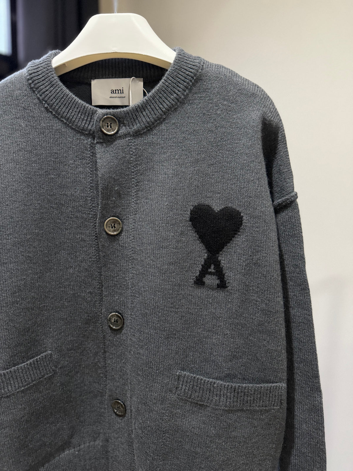 AMI de Coeur Cardigan (Gray)