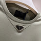 Prada Mid Logo Cotton T-Shirt (Sage)