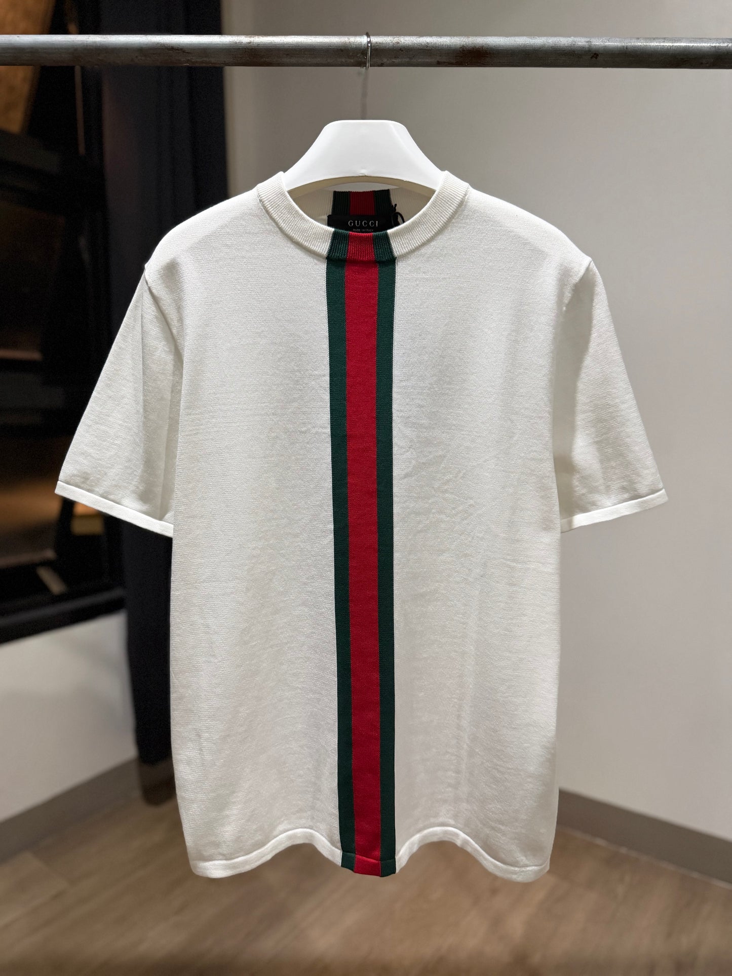 Gucci Knitted Cotton T-Shirt