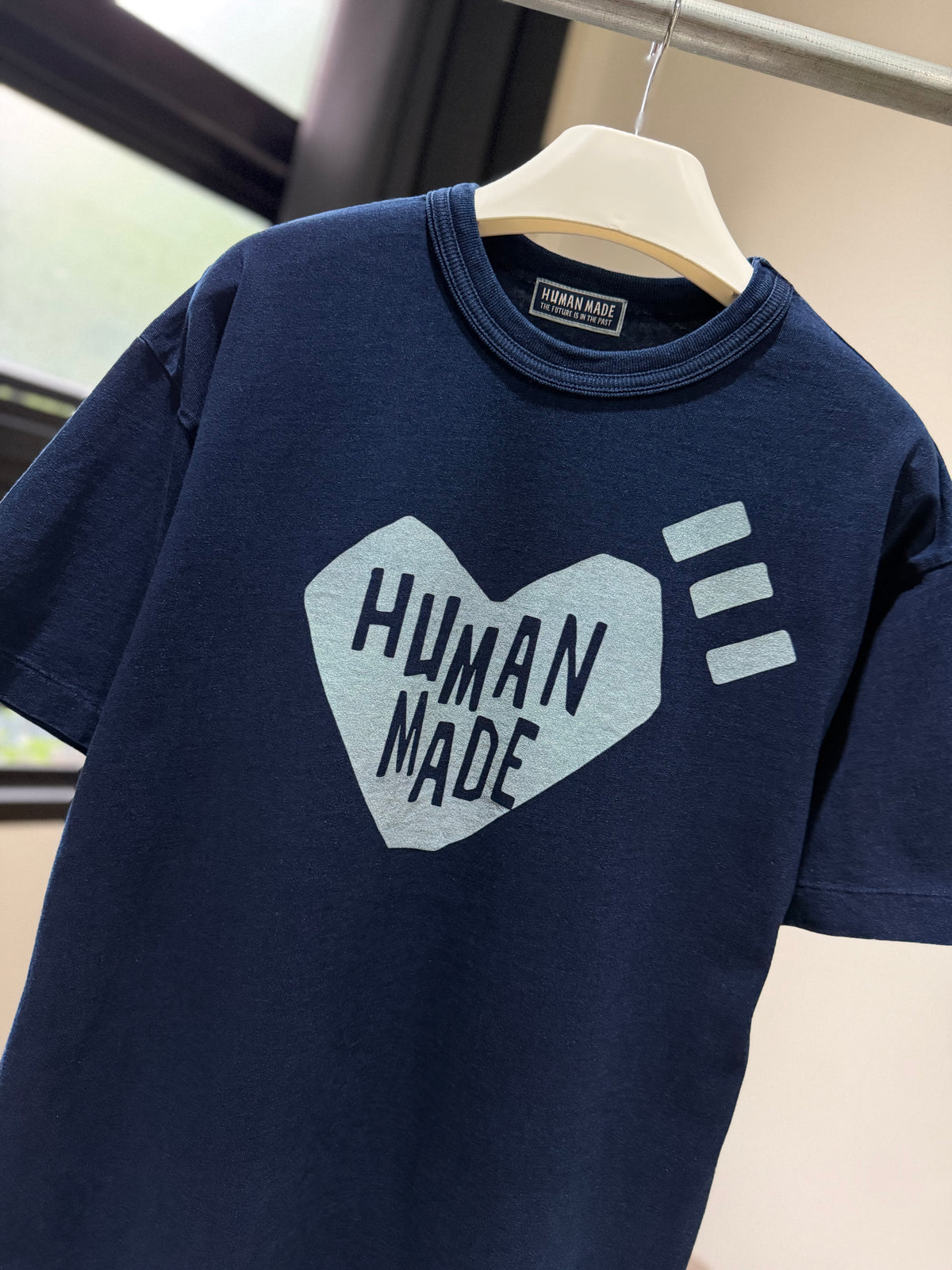 Human Made Ningensei Aizome Tee (Navy)