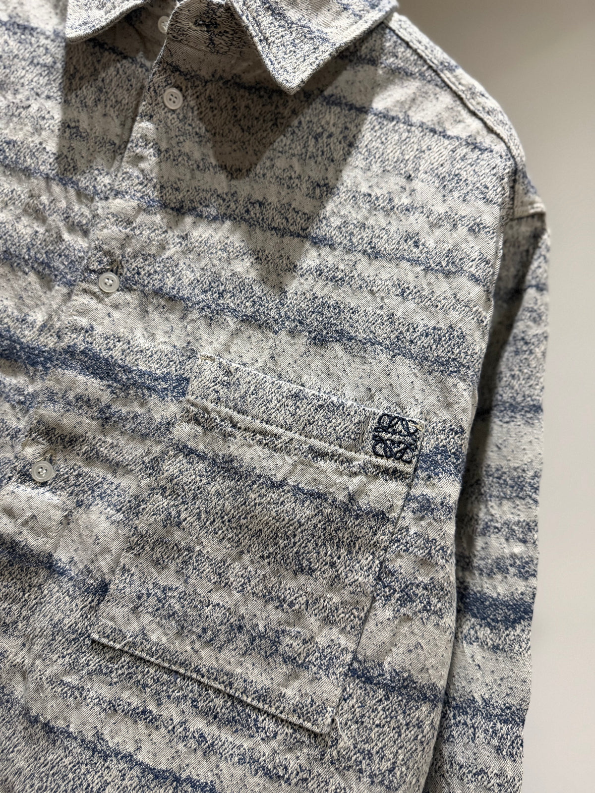 Loewe | Paula Ibiza Cotton Denim Shirt (Blue)