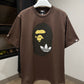 BAPE x Adidas Tee (Brown)