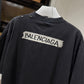 Balenciaga Masking Tape T-Shirt (Faded Black)