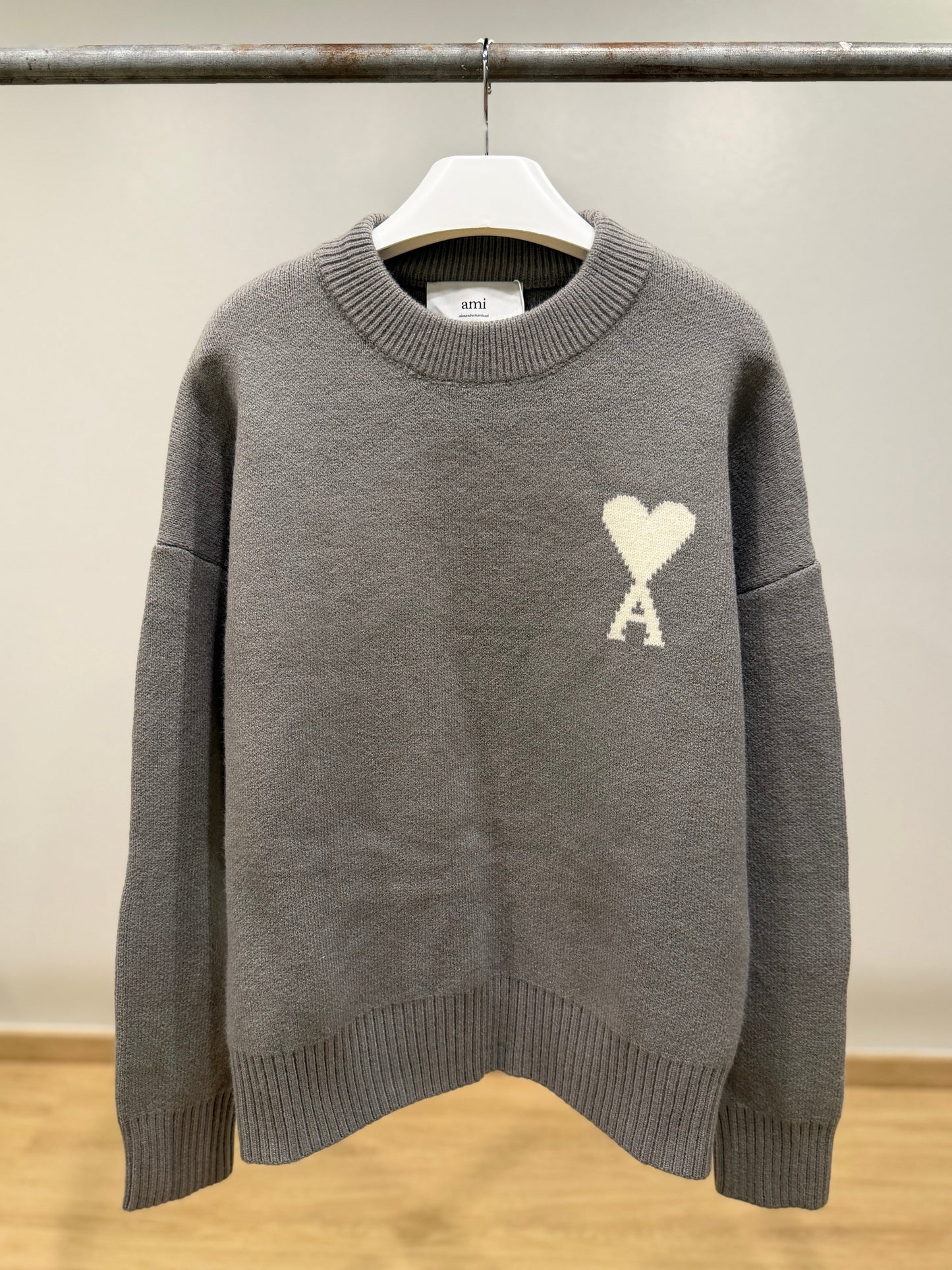 AMI de Coeur Crewneck Sweater (Gray)