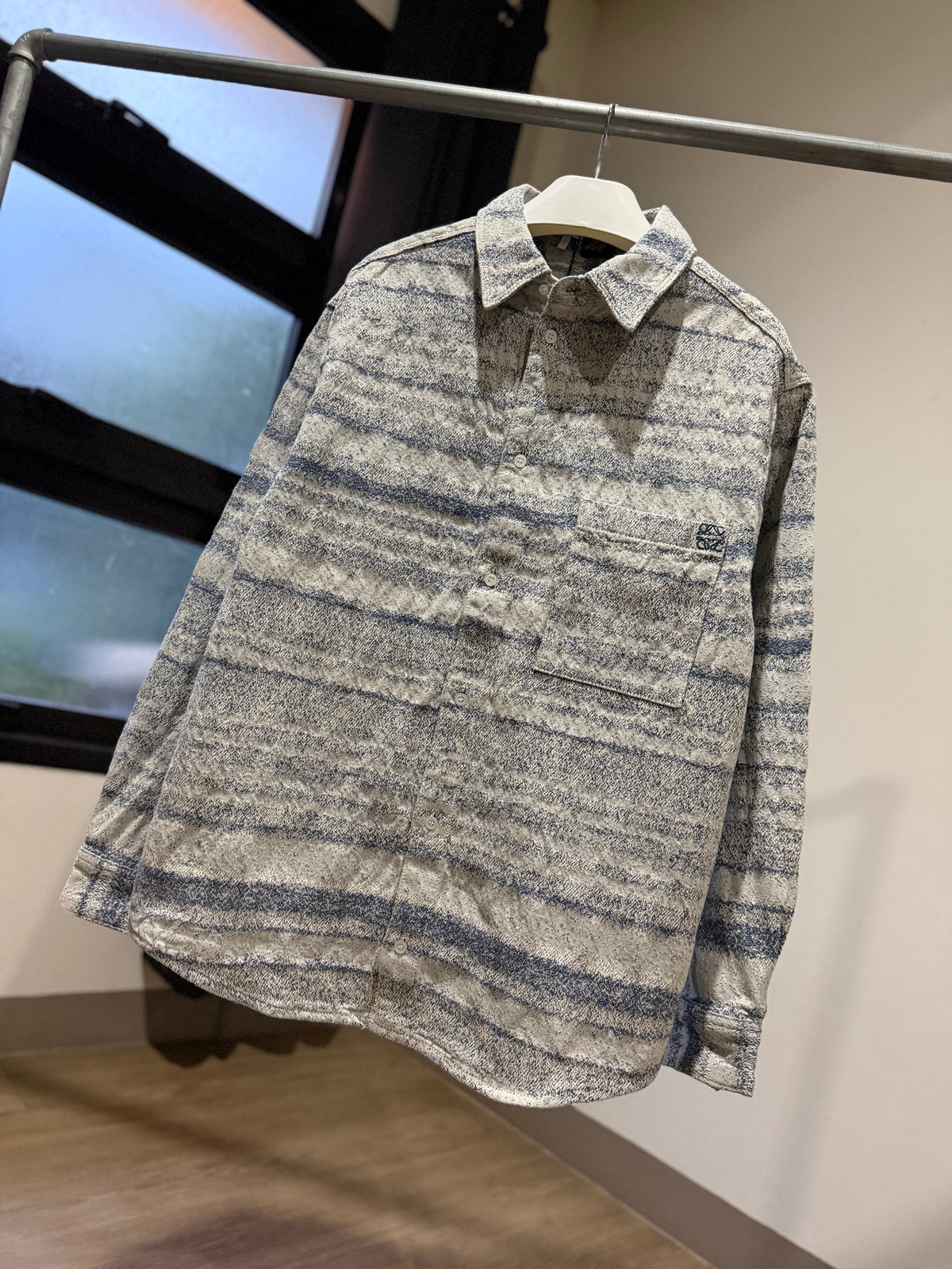 Loewe | Paula Ibiza Cotton Denim Shirt (Blue)