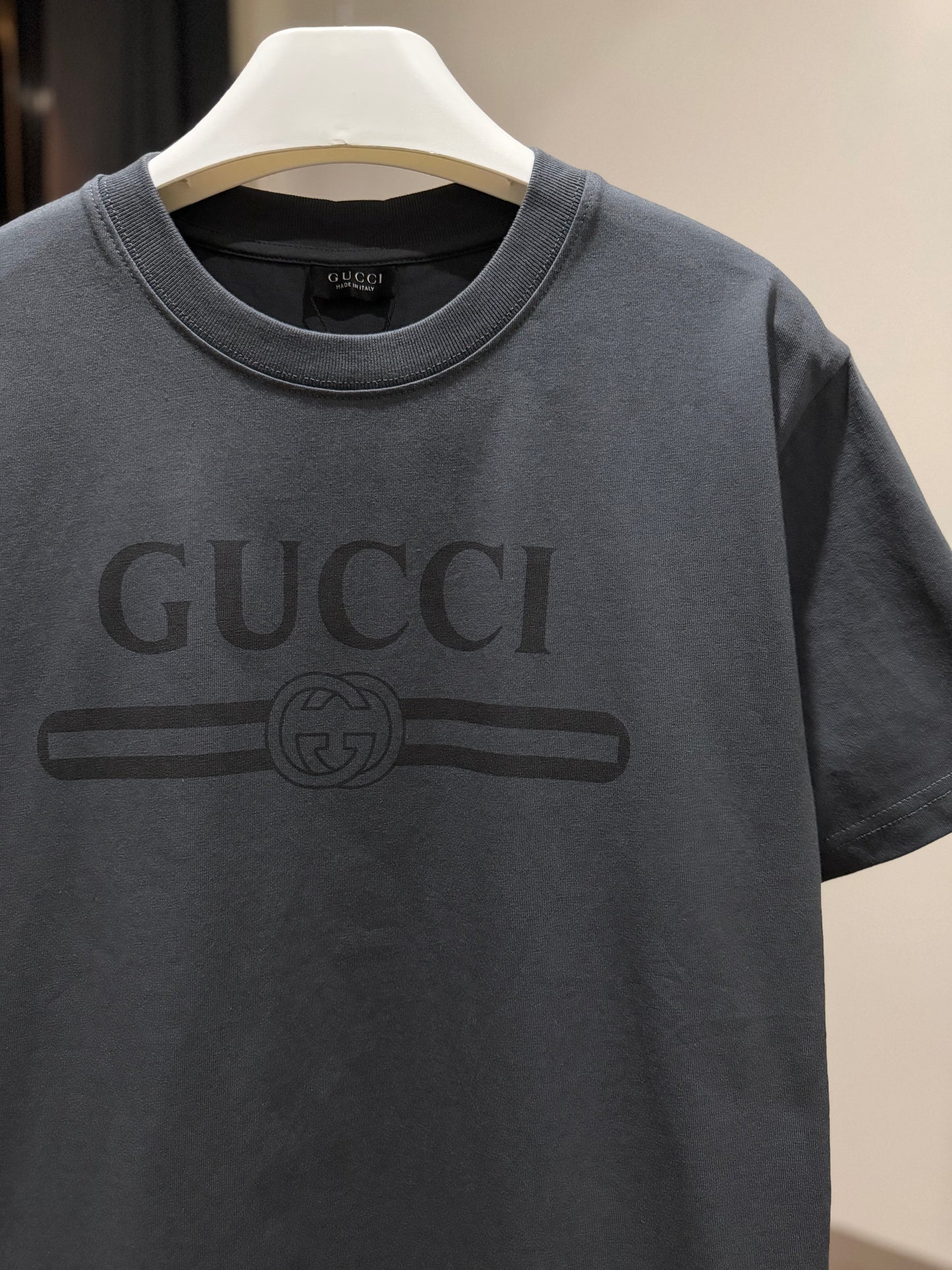 Gucci Interlocking G T-Shirt (Gray)