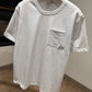 Loewe Anagram Pocket Cotton T-Shirt (White)